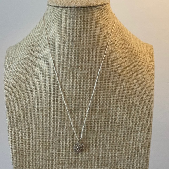 Dogeared Silver Snowflake Necklace - Picture 2 of 7